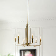 Kichler 52411BNB Six Light Chandelier, Brushed Natural Brass (4)