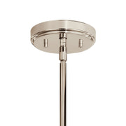 Kichler 52411PN Six Light Chandelier, Polished Nickel (2)