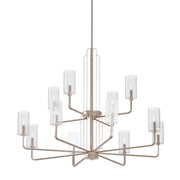 Kichler 52412PN 12 Light Chandelier, Polished Nickel (2)