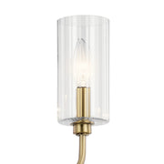 Kichler 52413BNB Ten Light Linear Chandelier, Brushed Natural Brass (2)