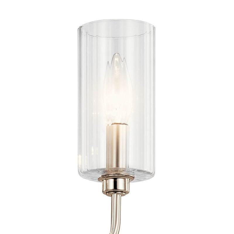 Kichler 52413PN Ten Light Linear Chandelier, Polished Nickel (2)