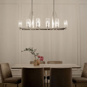 Kichler 52413PN Ten Light Linear Chandelier, Polished Nickel (6)