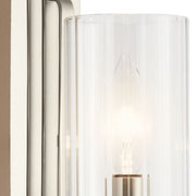 Kichler 52415PN One Light Wall Sconce, Polished Nickel (2)