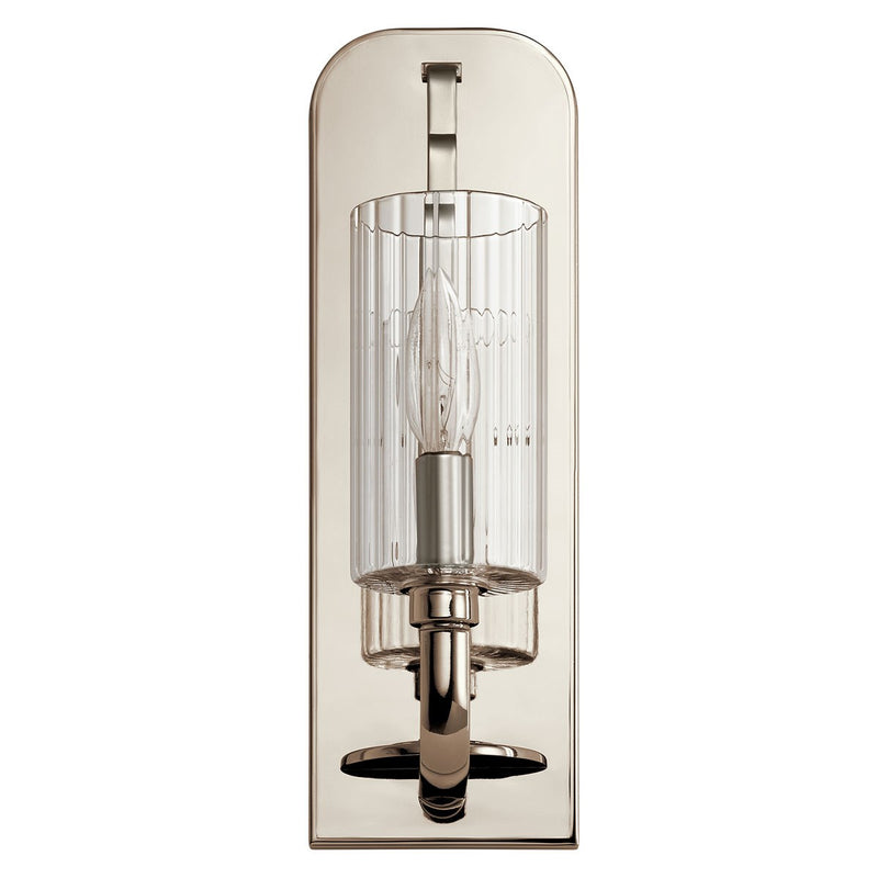 Kichler 52415PN One Light Wall Sconce, Polished Nickel (4)