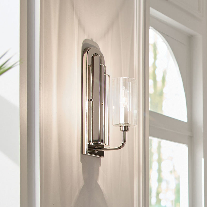 Kichler 52415PN One Light Wall Sconce, Polished Nickel (6)