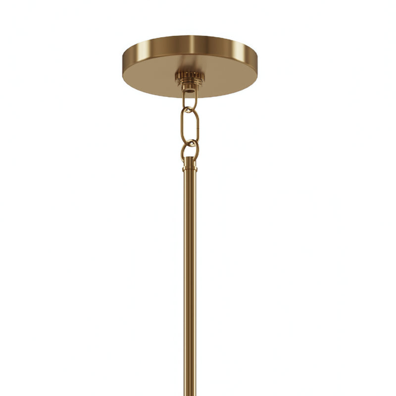 Kichler 52421BNB Ten Light Chandelier, Brushed Natural Brass (2)