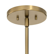 Kichler 52427BNB Six Light Chandelier, Brushed Natural Brass (2)