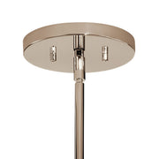 Kichler 52427PN Six Light Chandelier, Polished Nickel (2)