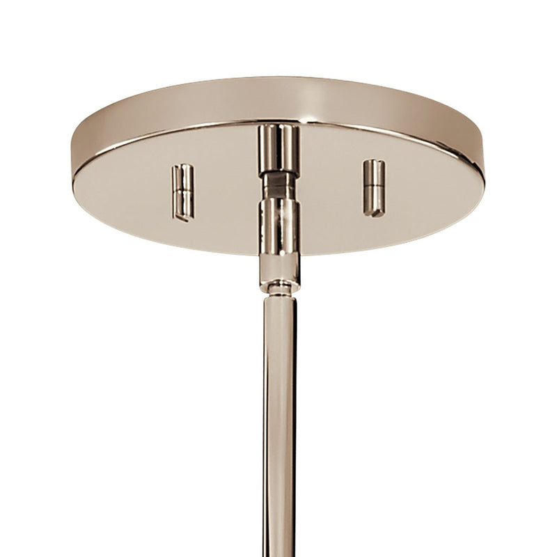 Kichler 52428PN 12 Light Chandelier, Polished Nickel (2)