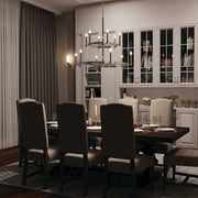 Kichler 52428PN 12 Light Chandelier, Polished Nickel (5)
