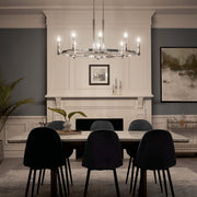 Kichler 52429PN Eight Light Chandelier, Polished Nickel (5)