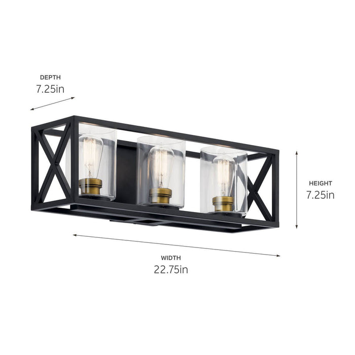 Kichler 55065BK Moorgate Three Light Bath, Black Alternate Image 4.jpg