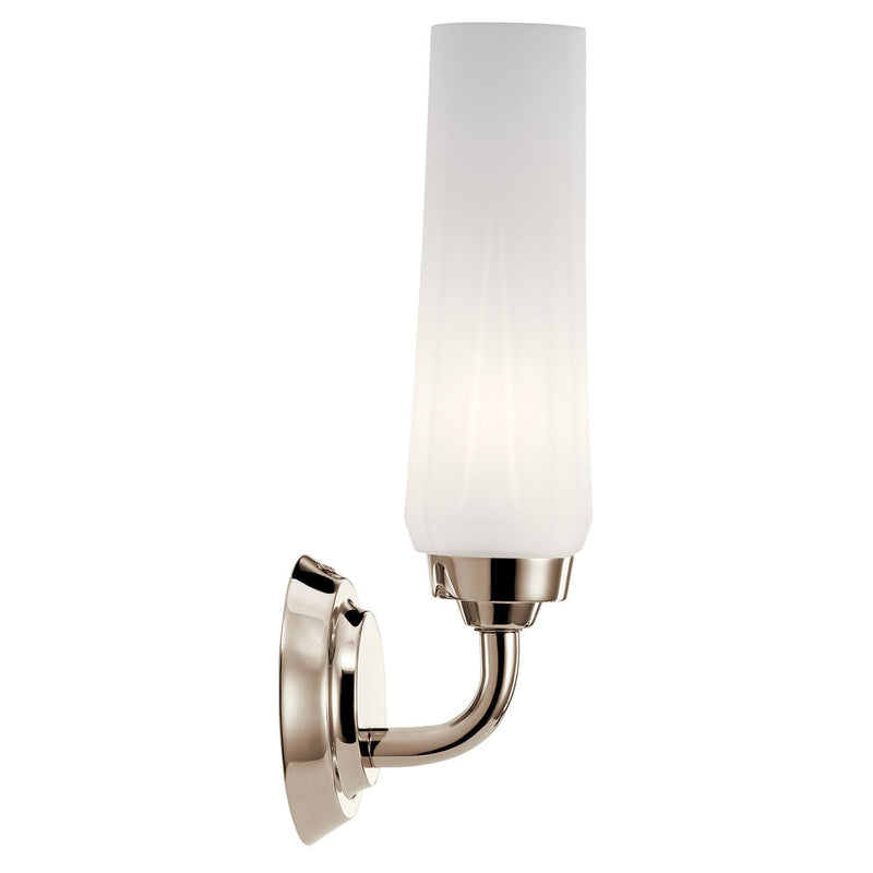 Kichler 55073PN One Light Wall Sconce, Polished Nickel (2)