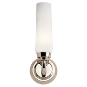 Kichler 55073PN One Light Wall Sconce, Polished Nickel (3)