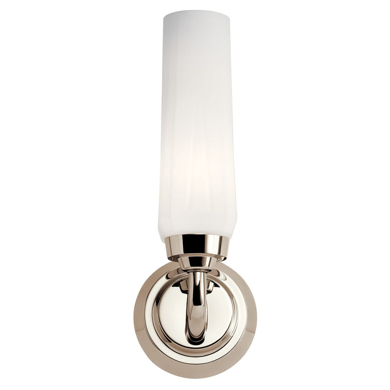 Kichler 55073PN One Light Wall Sconce, Polished Nickel (3)