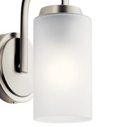 Kichler 55085NI One Light Wall Sconce, Brushed Nickel (2)