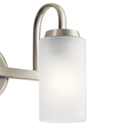 Kichler 55086NI Two Light Bath, Brushed Nickel (2)