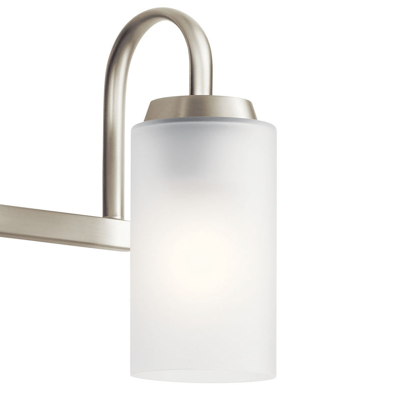 Kichler 55087NI Three Light Bath, Brushed Nickel (2)