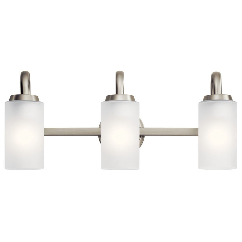 Kichler 55087NI Three Light Bath, Brushed Nickel (3)