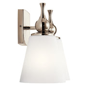 Kichler 55091PN Two Light Bath, Polished Nickel (2)