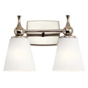 Kichler 55091PN Two Light Bath, Polished Nickel (3)