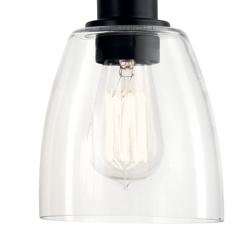 Kichler 55101BK Two Light Bath, Black (2)
