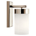 Kichler 55110PN Ciona One Light Wall Sconce, Polished Nickel Alternate Image 2.jpg