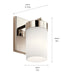 Kichler 55110PN Ciona One Light Wall Sconce, Polished Nickel Alternate Image 3.jpg