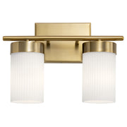 Kichler 55111BNB Two Light Bath, Brushed Natural Brass (2)