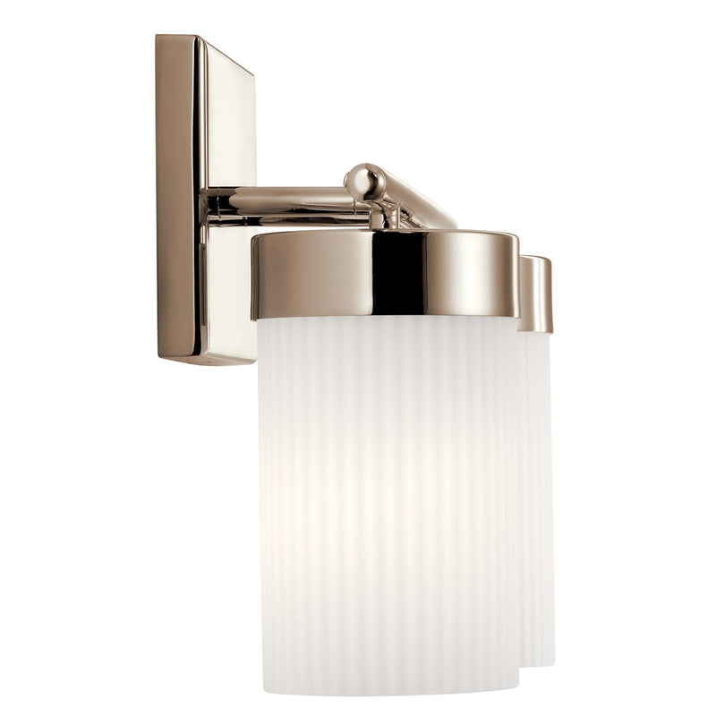 Kichler 55111PN Two Light Bath, Polished Nickel (2)