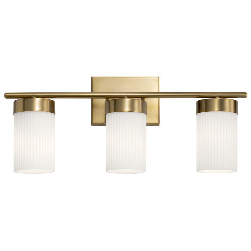 Kichler 55112BNB Three Light Bath, Brushed Natural Brass (2)