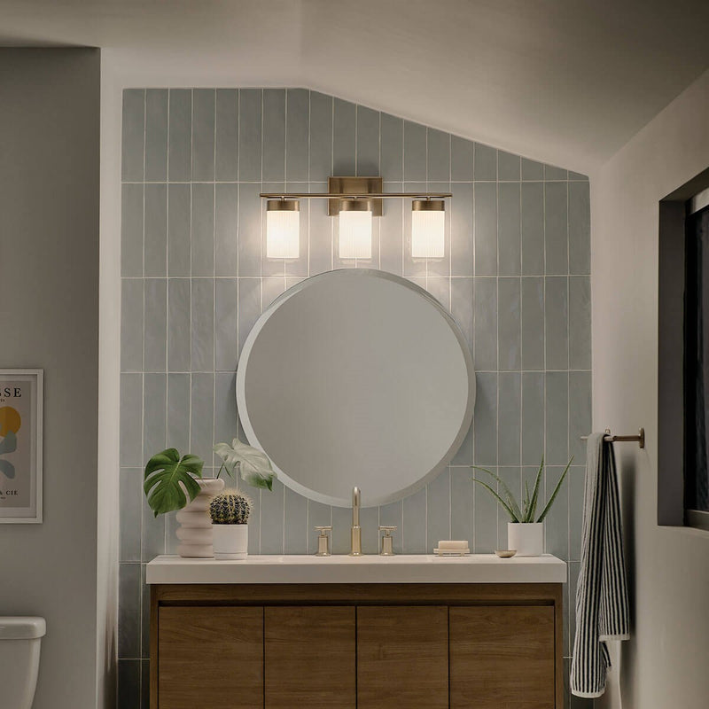 Kichler 55112BNB Three Light Bath, Brushed Natural Brass (6)