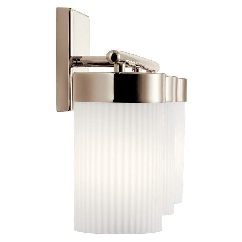 Kichler 55112PN Three Light Bath, Polished Nickel (2)