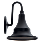 Kichler 59055BKT One Light Outdoor Wall Mount, Textured Black (2)
