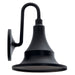 Kichler 59055BKT Hampshire One Light Outdoor Wall Mount, Textured Black Alternate Image.jpg