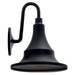 Kichler 59056BKT Hampshire One Light Outdoor Wall Mount, Textured Black Alternate Image.jpg