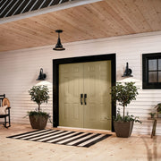Kichler 59057BKT One Light Outdoor Pendant, Textured Black (5)