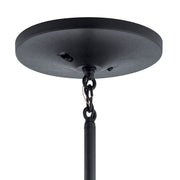 Kichler 59058BKT One Light Outdoor Pendant, Textured Black (2)