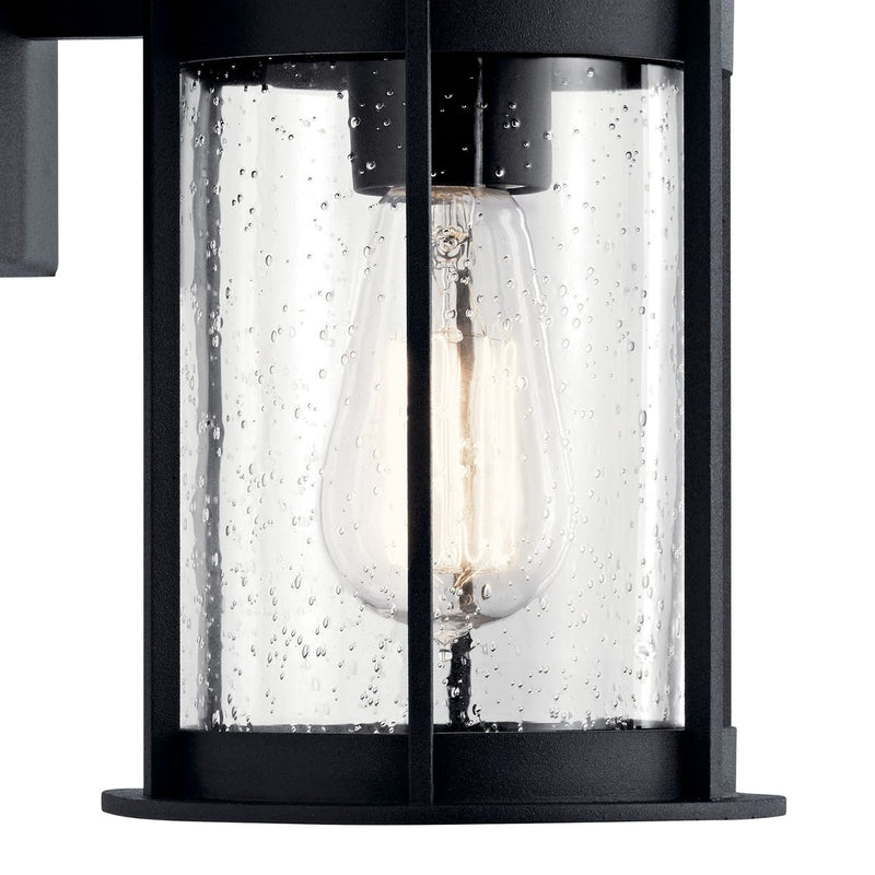 Kichler 59079BKT One Light Outdoor Wall Mount, Textured Black (2)