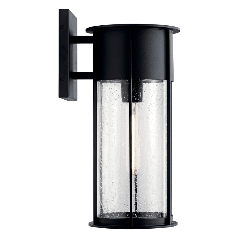 Kichler 59081BKT One Light Outdoor Wall Mount, Textured Black (2)
