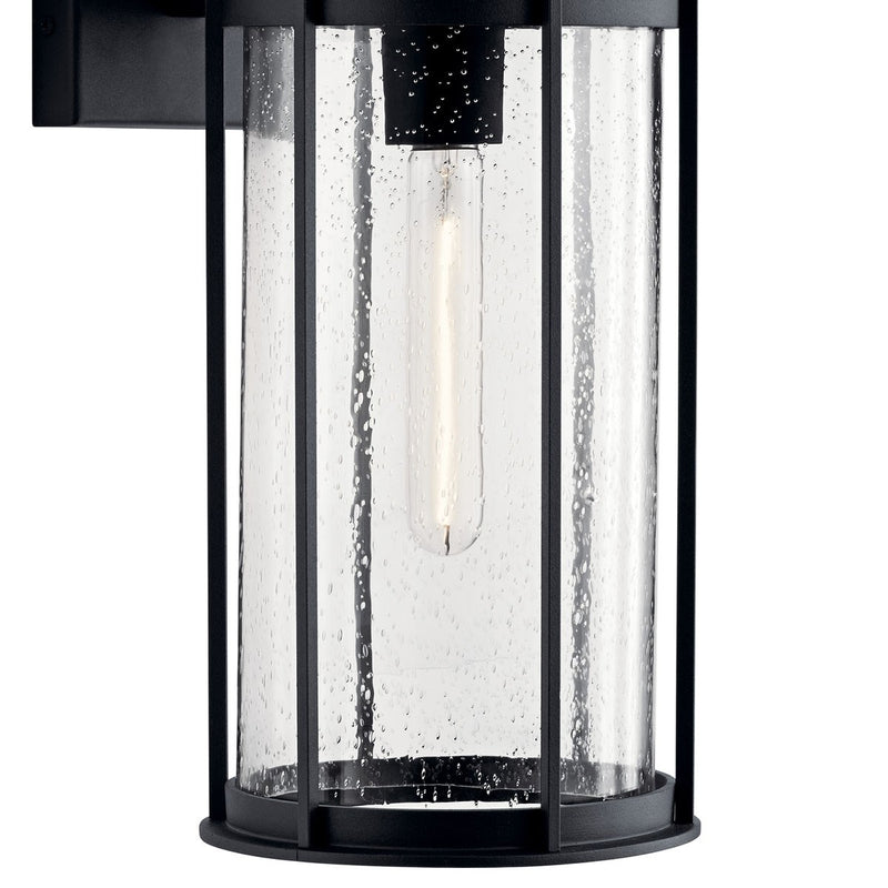 Kichler 59081BKT One Light Outdoor Wall Mount, Textured Black (3)