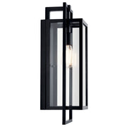 Kichler 59087BK One Light Outdoor Wall Mount, Black (3)