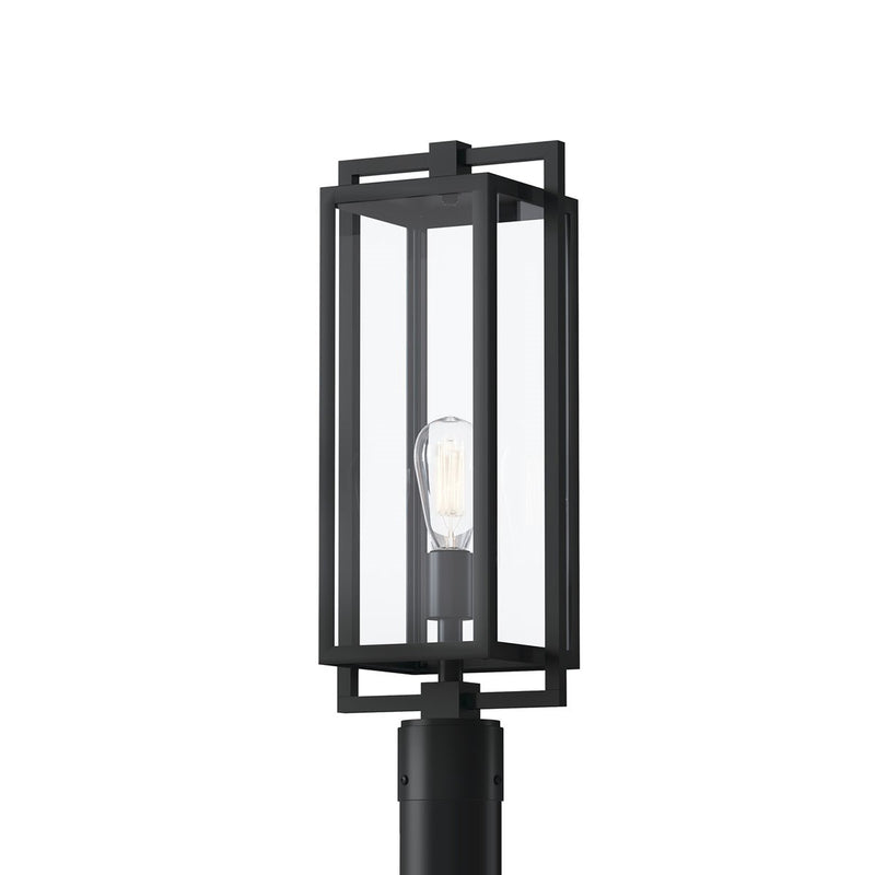 Kichler 59088BK One Light Outdoor Post Mount, Black (2)