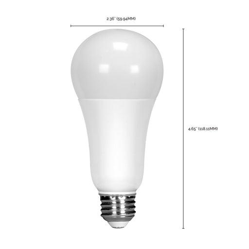 Satco S28486 Light Bulb, White Alternate Image.jpg