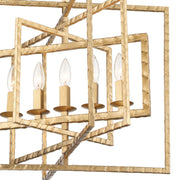 Crystorama 336-GA Capri Five Light Chandelier Antique Gold Alternate Image 2.jpg