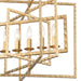 Crystorama 336-GA Capri Five Light Chandelier Antique Gold Alternate Image 2.jpg