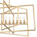Crystorama 337-GA Capri Nine Light Chandelier Antique Gold Alternate Image 2.jpg