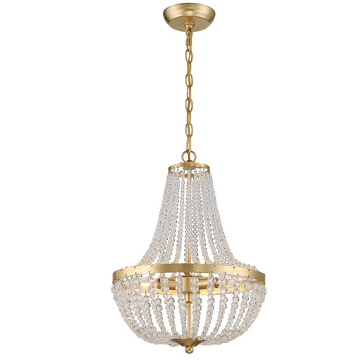 Crystorama 603-GA Rylee Three Light Chandelier Antique Gold Alternate Image.jpg