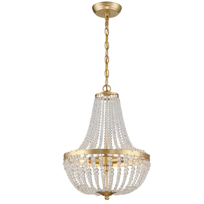 Crystorama 603-GA Rylee Three Light Chandelier Antique Gold Alternate Image.jpg