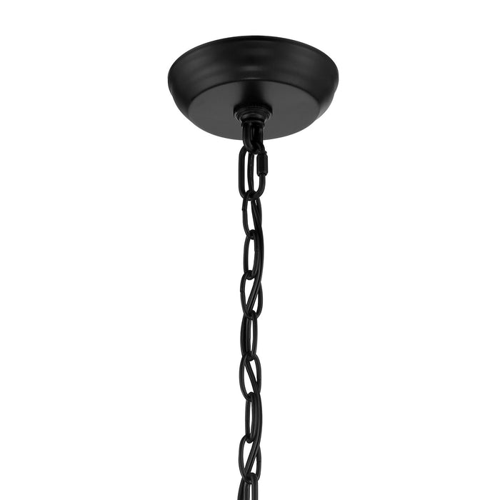 Crystorama 603-MK Rylee Three Light Chandelier Matte Black Alternate Image 4.jpg
